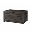 Garten-Aufbewahrungsbox 120 x 61 x 63 cm Kunststoff Anthrazit mit Klappdeckel